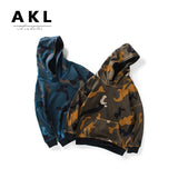 Children Boy Hoodie Spring and Autumn Children's Sweater Camouflage Hooded Sweater