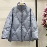 Women Winter Coats Puffer Jacket Down Coat Autumn and Winter Light Women's Short White Duck Down Slim Down Jacket