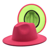 Mens Kentucky Derby Hats Women's Woolen Top Hat Fashion Jazz Top Hat