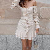 Mini Club Dresses Women's Slim Fit Spring and Summer Dress