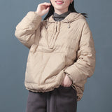 Women's Winter Coats Puffer Jacket Down Coat Winter Hooded White Duck Down Jacket Coat
