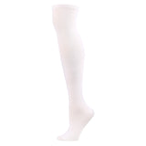 Winter Thick Knit Thigh High Socks Long Stockings Boot Solid Color over the Knee Stockings Sweat-Absorbent Breathable Dance Pantyhose