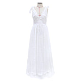 Women Lace Wedding Dress Autumn and Winter Wedding Dress Sexy Backless Bridesmaid Dress