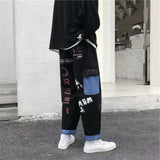 Grafitti Sweatshirts Pants Men's Autumn Loose Trousers