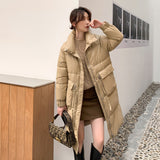 Women Winter Coats Puffer Jacket Down Coat Bread Coat Down Jacket Women's Winter Clothes Thickened White Duck Down Coat