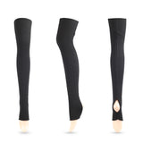 Winter Thick Knit Thigh High Socks Long Stockings Boot Stockings Yoga Warm Wool Leg Guard