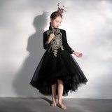 Princess Charlotte Flower Girl Dress Host Evening Dress Catwalk Costume for Piano Performance