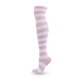 Winter Thick Knit Thigh High Socks Long Stockings Boot Cospiay Anime Japanese Long Tube Women's Socks Jacquard Stripes Knee Socks