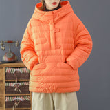 Women Winter Coats Puffer Jacket Down Coat Long Sleeve Hooded Down Jacket Women's Winter Lightweight White Duck Down Coat
