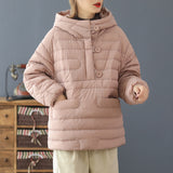 Women Winter Coats Puffer Jacket Down Coat Long Sleeve Hooded Down Jacket Women's Winter Lightweight White Duck Down Coat