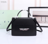 Off White Bag Casual Outdoor Convenient Tote Bag