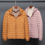 Women Winter Coats Puffer Jacket Down Coat Lightweight Down Jacket Women's Short Detachable Hat Coat