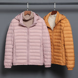 Women Winter Coats Puffer Jacket Down Coat Lightweight Down Jacket Women's Short Detachable Hat Coat