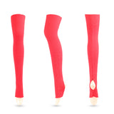 Winter Thick Knit Thigh High Socks Long Stockings Boot Stockings Yoga Warm Wool Leg Guard