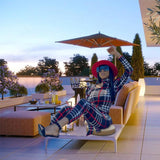 Women Plaid Catsuit Women Checkered Jumpsuit Fashion Sexy Slim Casual Plaid Long Sleeve Jumpsuit