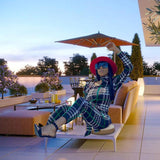 Women Plaid Catsuit Women Checkered Jumpsuit Fashion Sexy Slim Casual Plaid Long Sleeve Jumpsuit