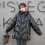 Women Winter Coats Puffer Jacket Down Coat Down Jacket Female Winter Loose Fashion White Duck Down Coat