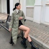 Women Winter Coats Puffer Jacket Down Coat Down Jacket Women's Mid-Length Winter Warm White Duck Down Coat