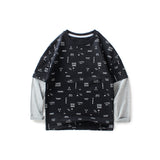 Children Boy Hoodie Children's Autumn Clothing Boy's Long-Sleeved T-shirt