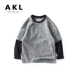 Children Boy Hoodie Children's Autumn Clothing Boy's Long-Sleeved T-shirt