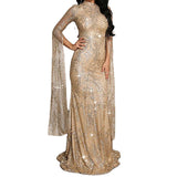 Olivia Wilde Dress Dress Hot Silver Tassel Hollow-out Slim-Fit Sexy Dress