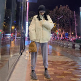 Fog Fear of God Essentials Coat Double-Line Reflective Cotton Jacket Avocado Green down Cotton Coat