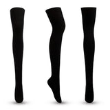 Winter Thick Knit Thigh High Socks Long Stockings Boot Autumn and Winter Cotton Knitted Knee Socks