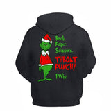 Grinch Hoodie 3D Printed Casual Sweatshirt Hoodie Sports Loose Baseball Uniform