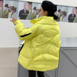 Women Winter Coats Puffer Jacket Down Coat Winter New Down Jacket Female Palm Scarf Warm Down Jacket