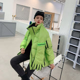 Women Winter Coats Puffer Jacket Down Coat Winter New Down Jacket Female Palm Scarf Warm Down Jacket