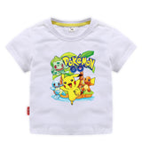 Children Pokemon Pikachu T Shirt Children's Clothing Children's Summer Clothing Short Sleeve T-shirt