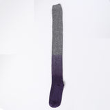 Winter Thick Knit Thigh High Socks Long Stockings Boot Knitted Gradient over the Knee Stockings Bunching Socks