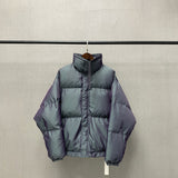 Fog Fear of God Essentials Coat Double-Line Reflective Cotton Jacket Avocado Green down Cotton Coat