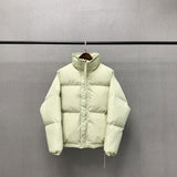 Fog Fear of God Essentials Coat Double-Line Reflective Cotton Jacket Avocado Green down Cotton Coat