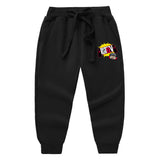 Fgteev Spring and Autumn Children's Ankle-Tied Long Pants Casual Sports Trousers