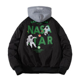 NASA Varsity Jacket Men's Jacket Women's Loose Baseball Uniform Jacket