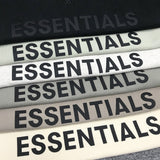 Fog Fear of God Essentials Hoodie Double Line Loose Autumn and Winter Fleece-Lined Half Zipper Hoodie