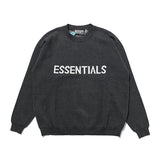Fog Sweatshirt Casual Long Sleeve Printed Pullover Loose Sweater