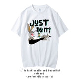 Bugs Bunny Shirt T-shirt Short Sleeve Loose Women's Wear