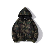 Bape Military Hoodie Fall Winter Men Casual Hooded