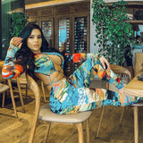 Winter Hollow-out Suspender Backless Waist Strap Jumpsuit