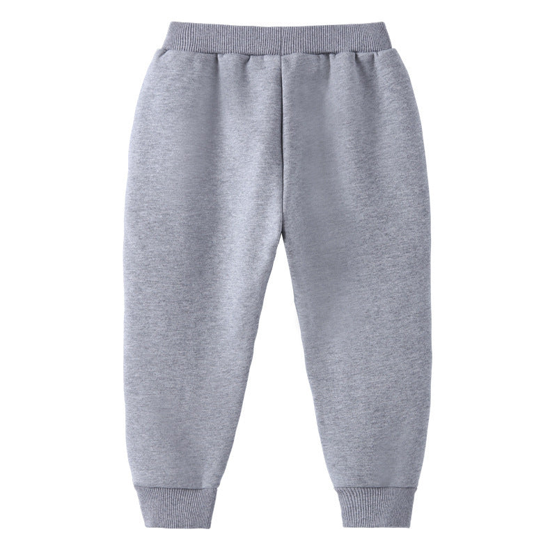 Fgteev Thickened Warm Children's Long Pants