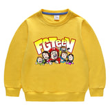 Fgteev Round Neck Sweater Children's Long Sleeve Top