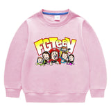 Fgteev Round Neck Sweater Children's Long Sleeve Top
