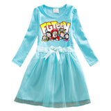 Fgteev Cartoon Pleated Skirt