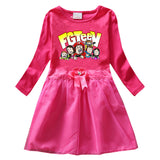 Fgteev Cartoon Pleated Skirt