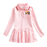 Fgteev Spring and Autumn Long-Sleeved Children's Dress
