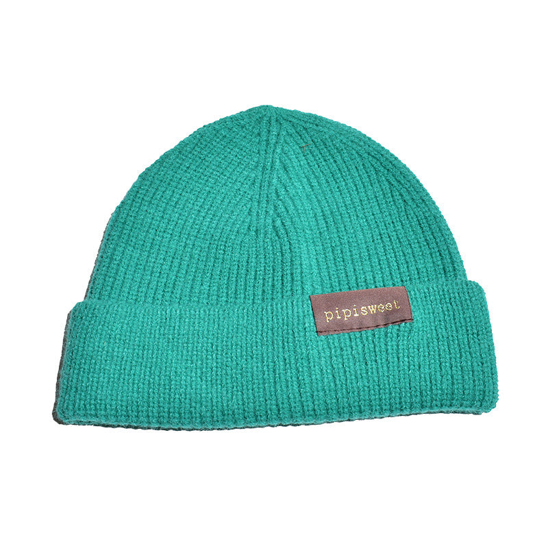 Toboggan Hat Autumn And Winter Knitted Hat Warm Ear Protection