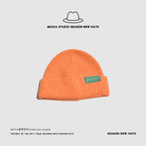 Toboggan Hat Autumn And Winter Knitted Hat Warm Ear Protection