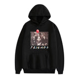 Friends Joey Hoodie Cross-Border New Friends Friends Peripheral Autumn and Winter Hot Sale Men's and Women's Casual Loose Hooded Sweater